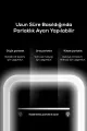 YAKUT DÖRTGEN LEDLİ & USB ŞARJLI MAKYAJ AYNASI