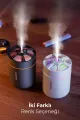 🌈YUVARLAK RGB BUHAR MAKİNESİ - dibidip