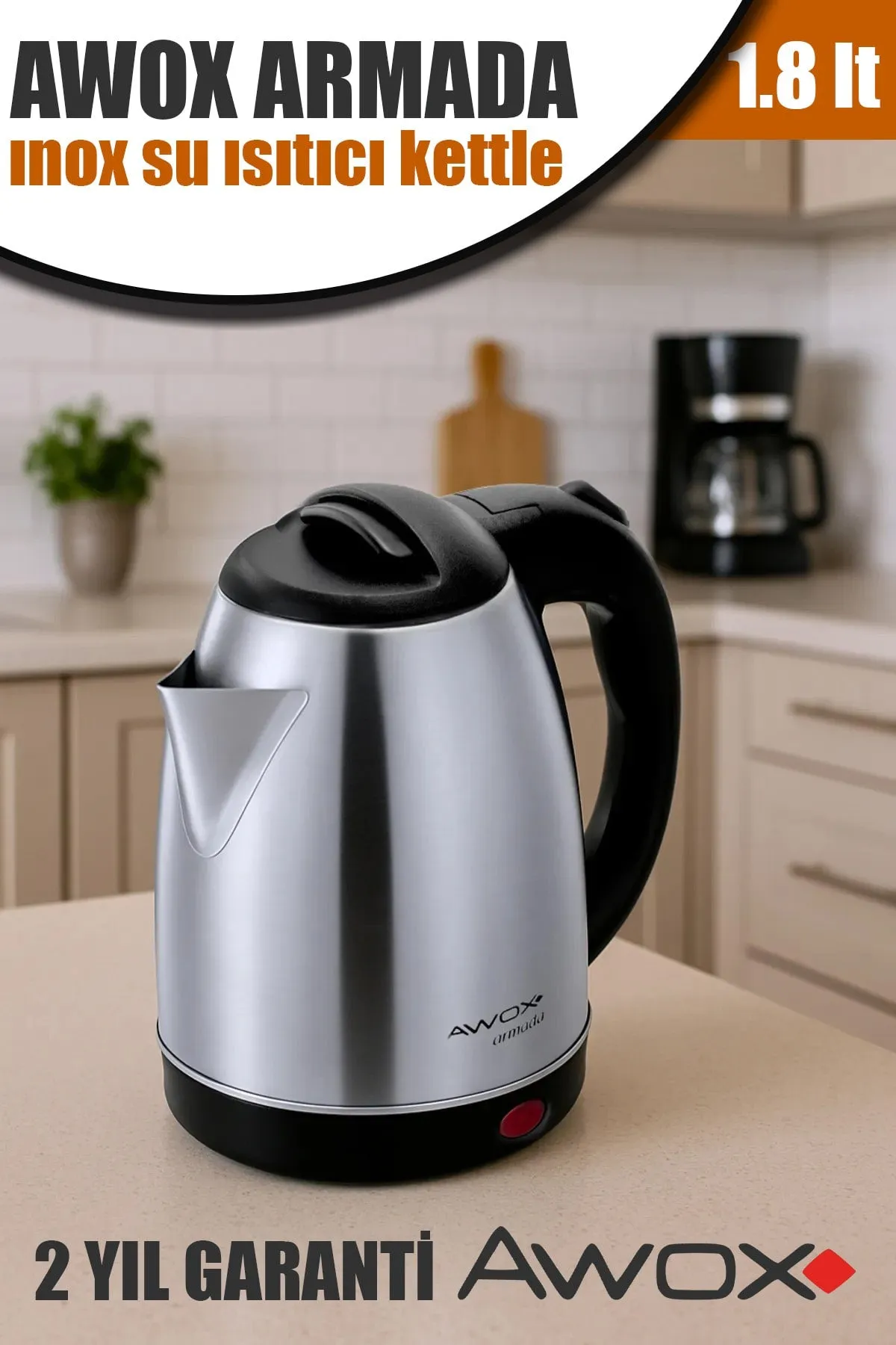 AWOX ARMADA INOX SU ISITICI KETTLE