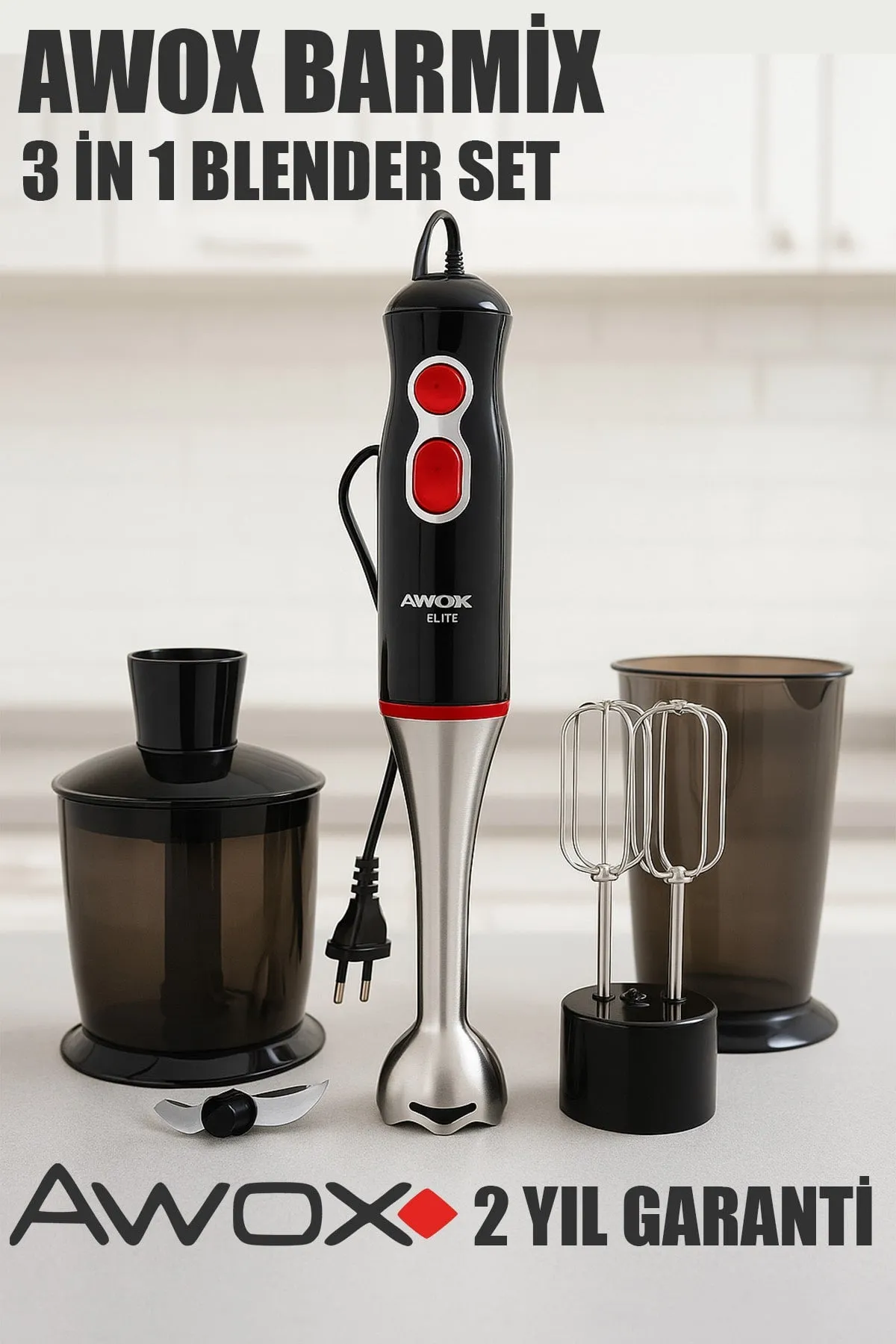AWOX BARMIX 3 IN 1 BLENDER SET