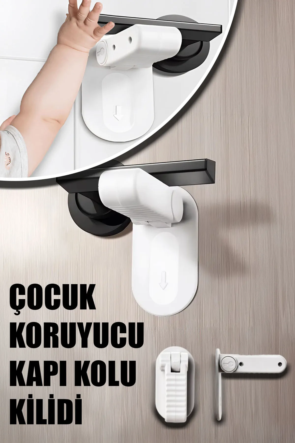 👶ÇOCUK KORUYUCU KAPI KOLU KİLİDİ
