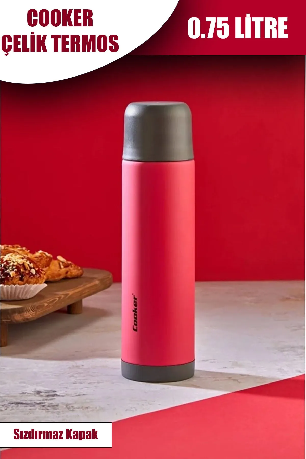 COOKER 0.75 LT RENKLİ TREND TERMOS