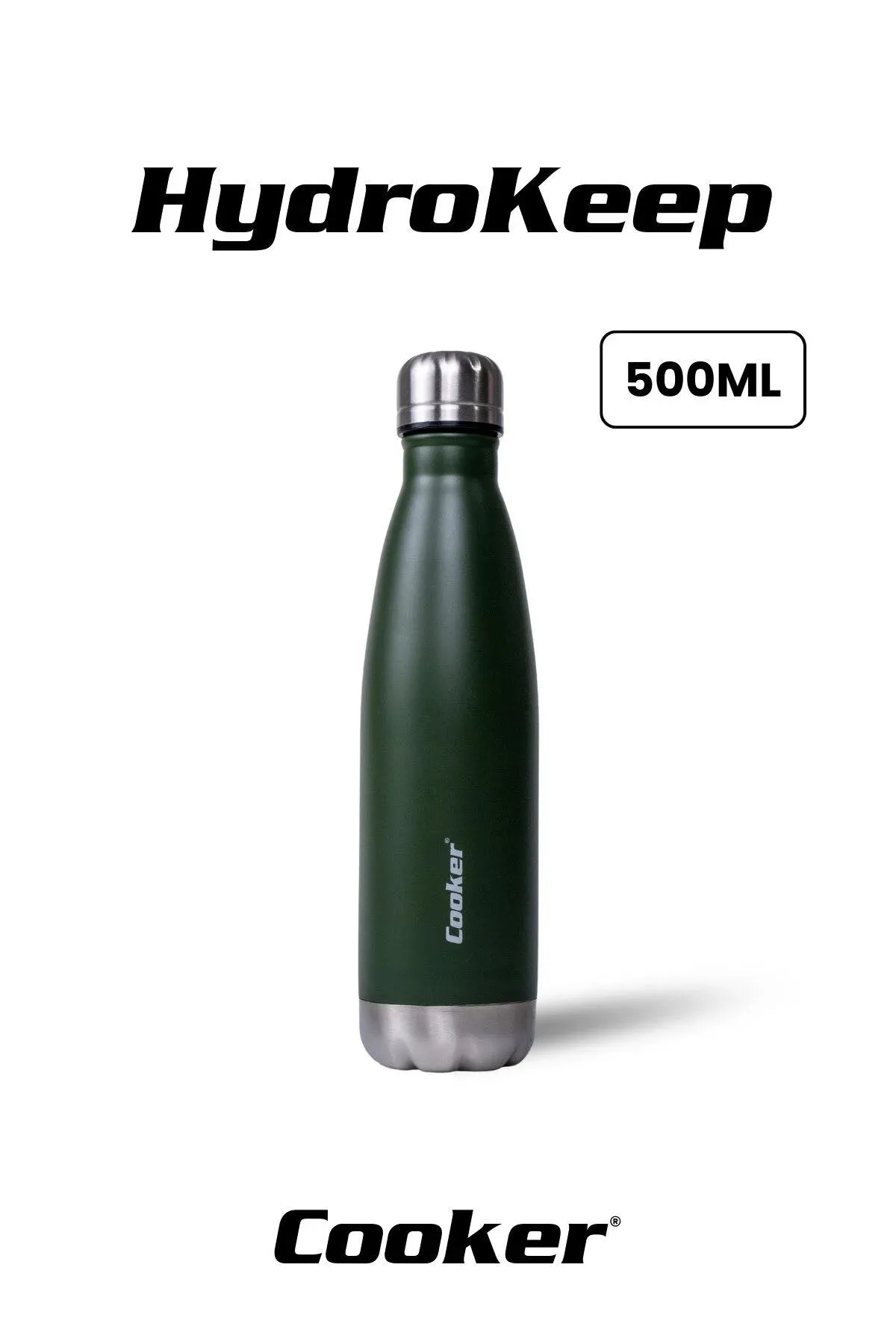 COOKER 500 ML RENKLİ ŞİŞE TERMOS