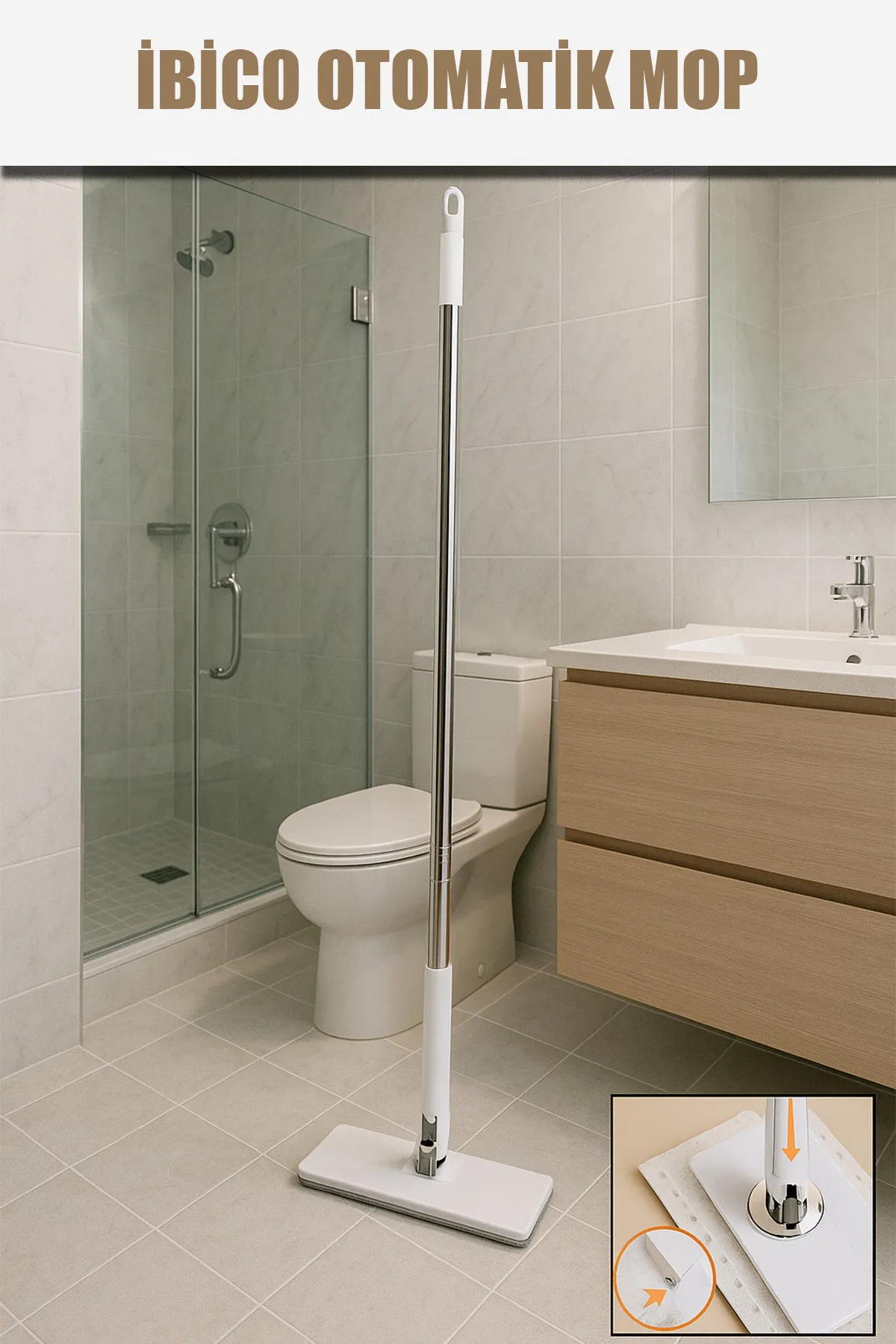 İBİCO İ21-015 OTOMATİK BEZ DEĞİŞTİREN MOP