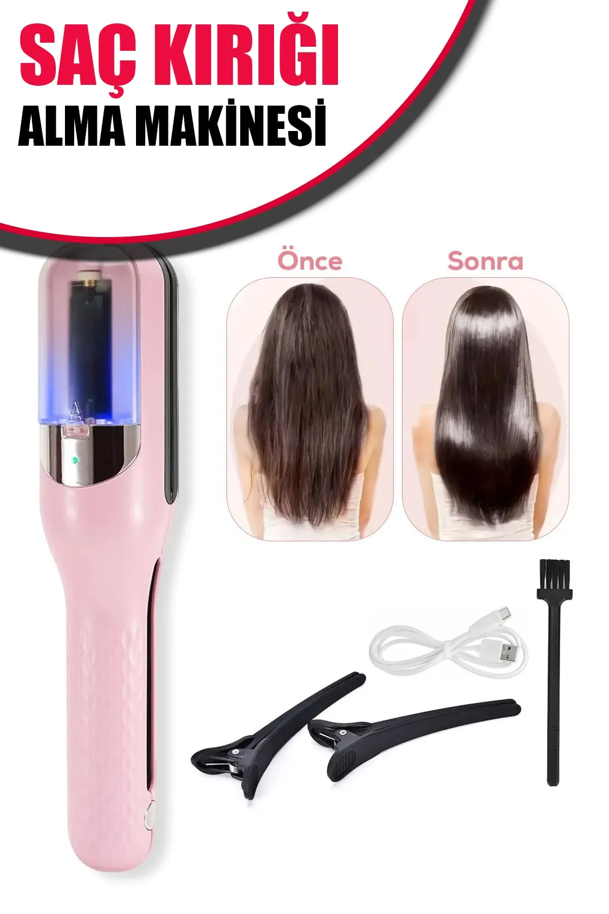 ✂️KIRIK SAÇ ALMA MAKİNESİ