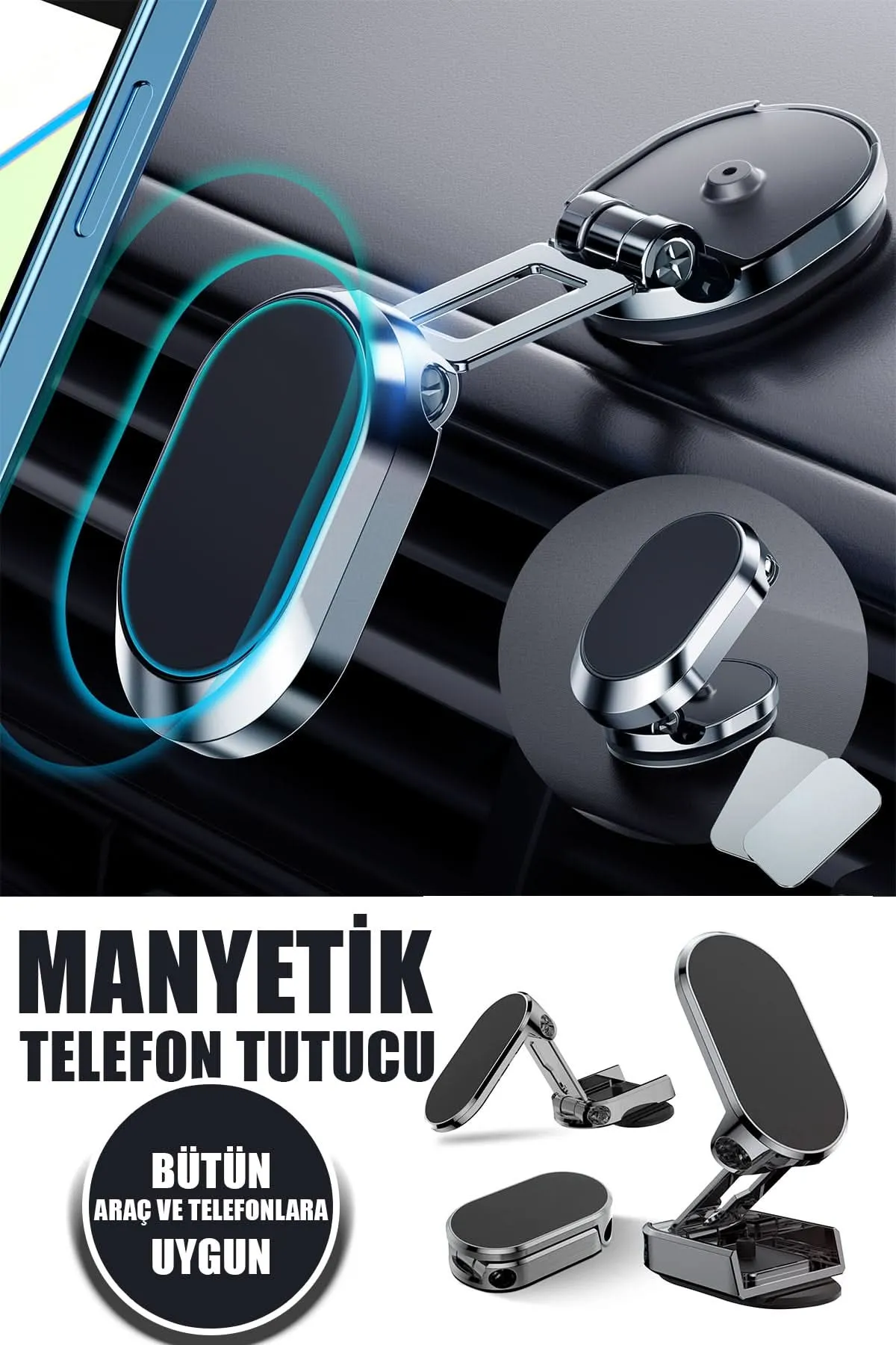 🧲MANYETİK TELEFON TUTUCU