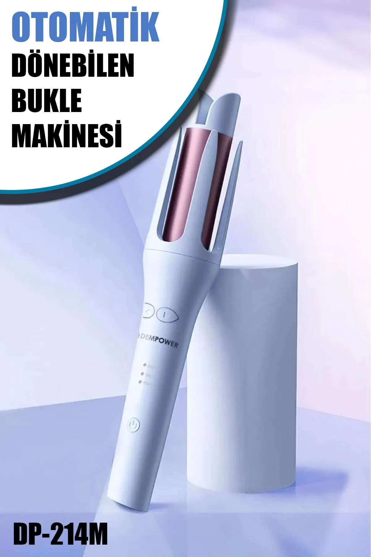 💁MAVİ OTOMATİK DÖNEBİLEN BUKLE MAKİNESİ