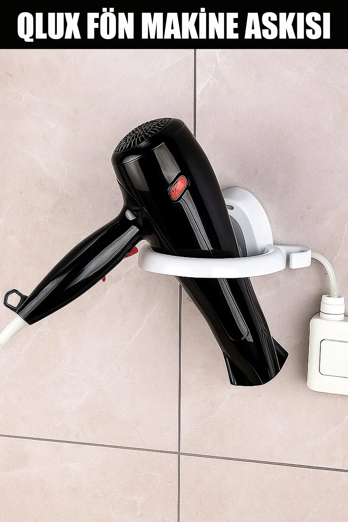 QLUX L-00579 FÖN MAKİNE ASKISI
