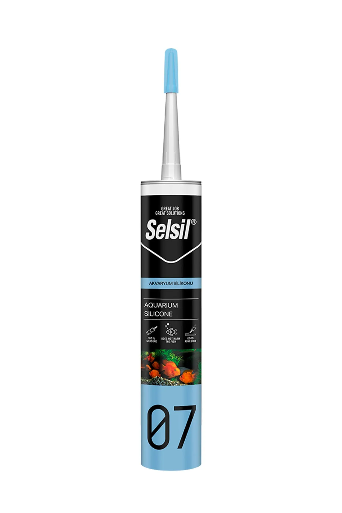 💧SELSİL 07 ŞEFFAF AKVARYUM SİLİKONU